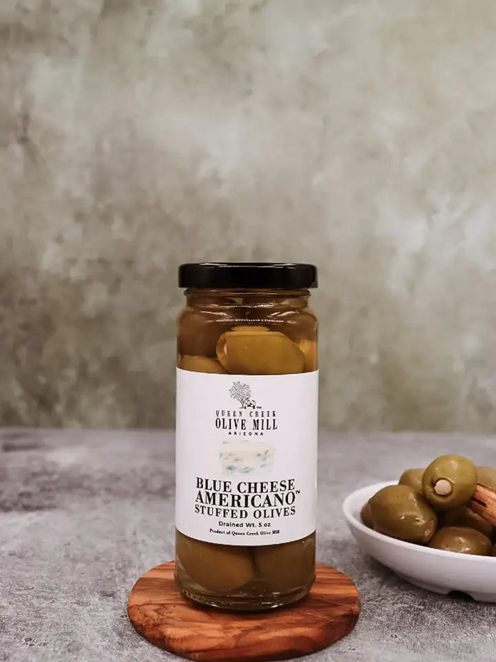 Blue Cheese Americano Stuffed Olives - 5oz - 6/Case