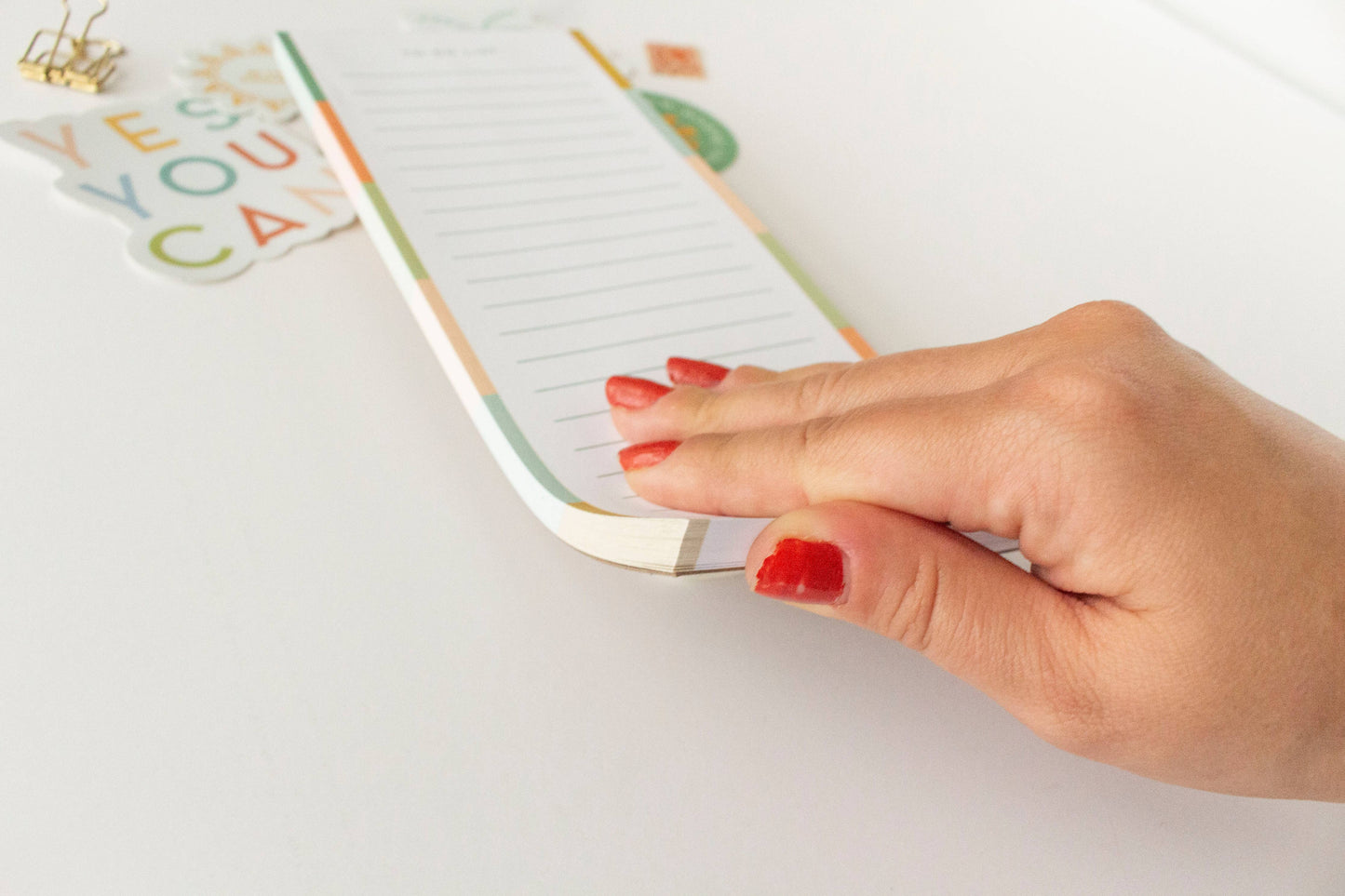 Colorblock To-Do List Notepad