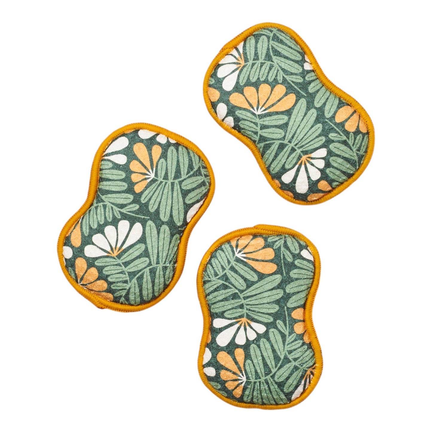 RE:usable Sponges (Set of 3) - RJW Fall Flower