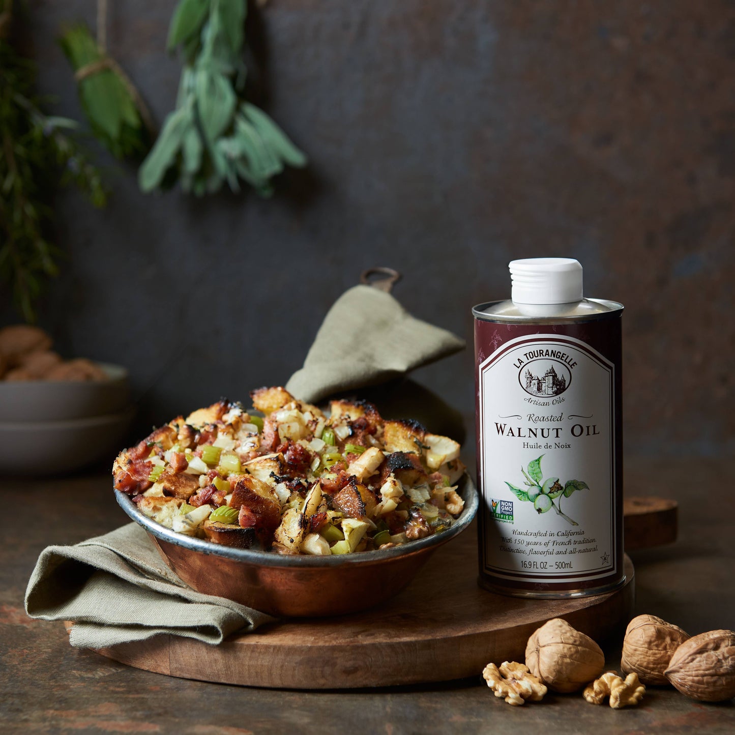 La Tourangelle Roasted Walnut Oil, 8.45 Fl