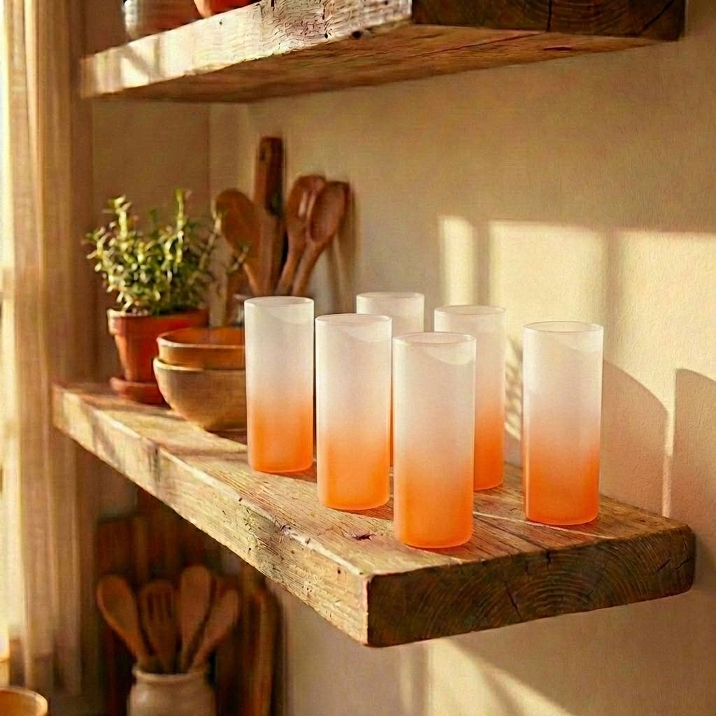 Colored Glass Kitchen Cup | LIMITED STOCK