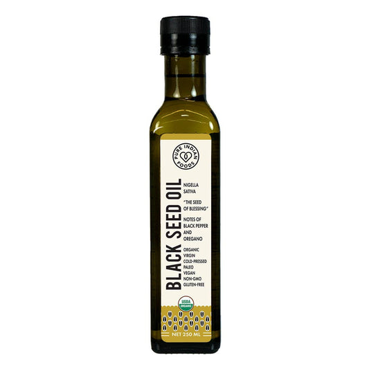 Black Seed Oil, Virgin, Cold-pressed and Certified Organic