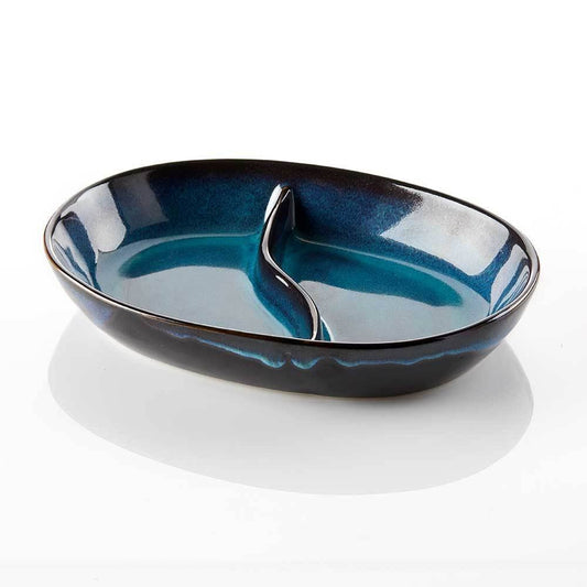 Lak Lake Ceramic Divided Dish
