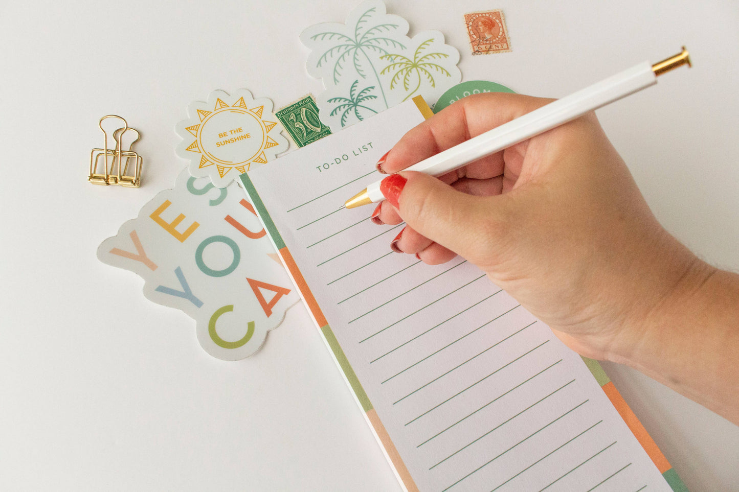 Colorblock To-Do List Notepad