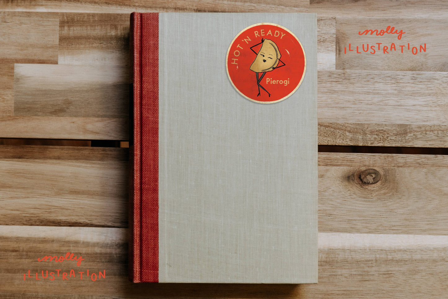 Hot ‘N Ready Pierogi Vinyl Waterproof Sticker