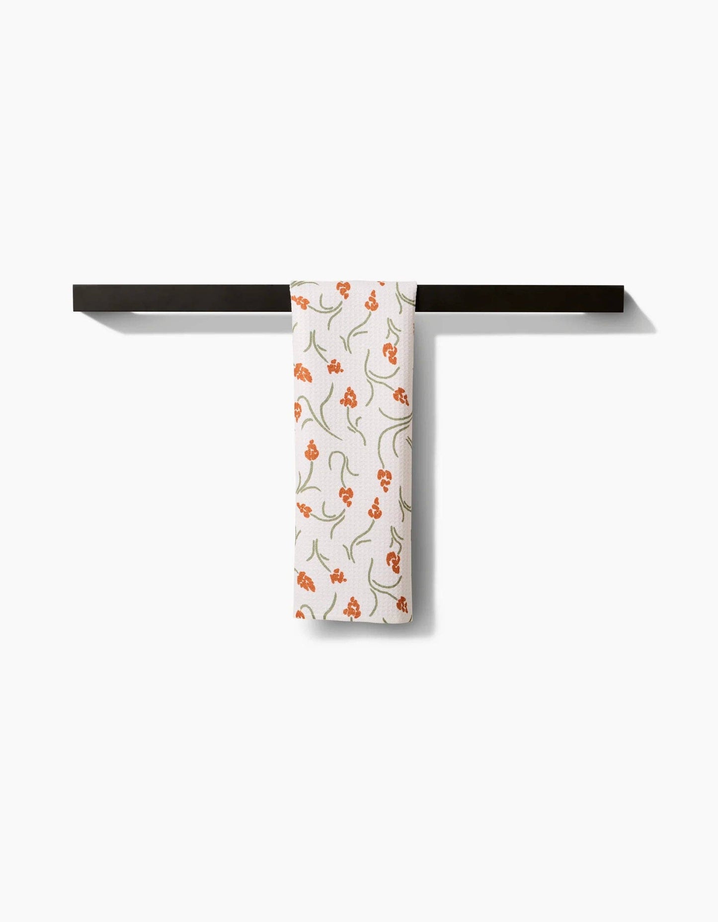 Crayon Floral Bar Towel