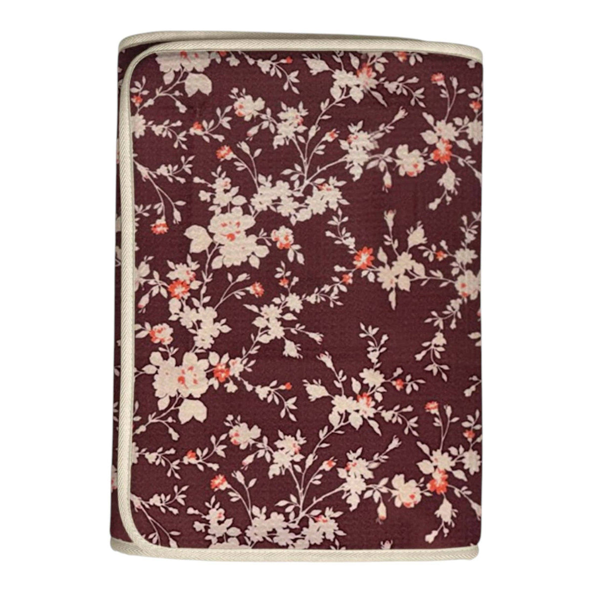 Boot Drying Mat - Pressed Petals - Burgundy