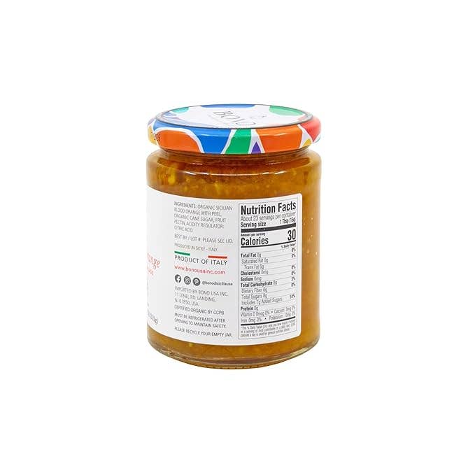 Bono Sicilian Blood Orange Organic Marmalade