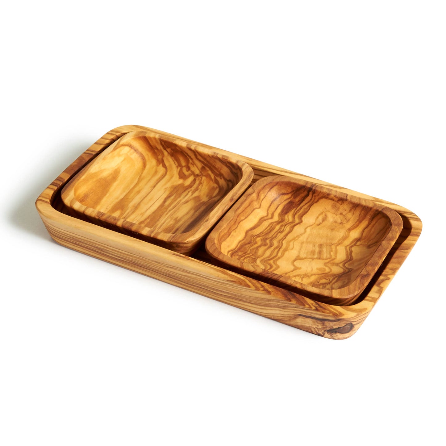 Set of Olive Wood Dishes