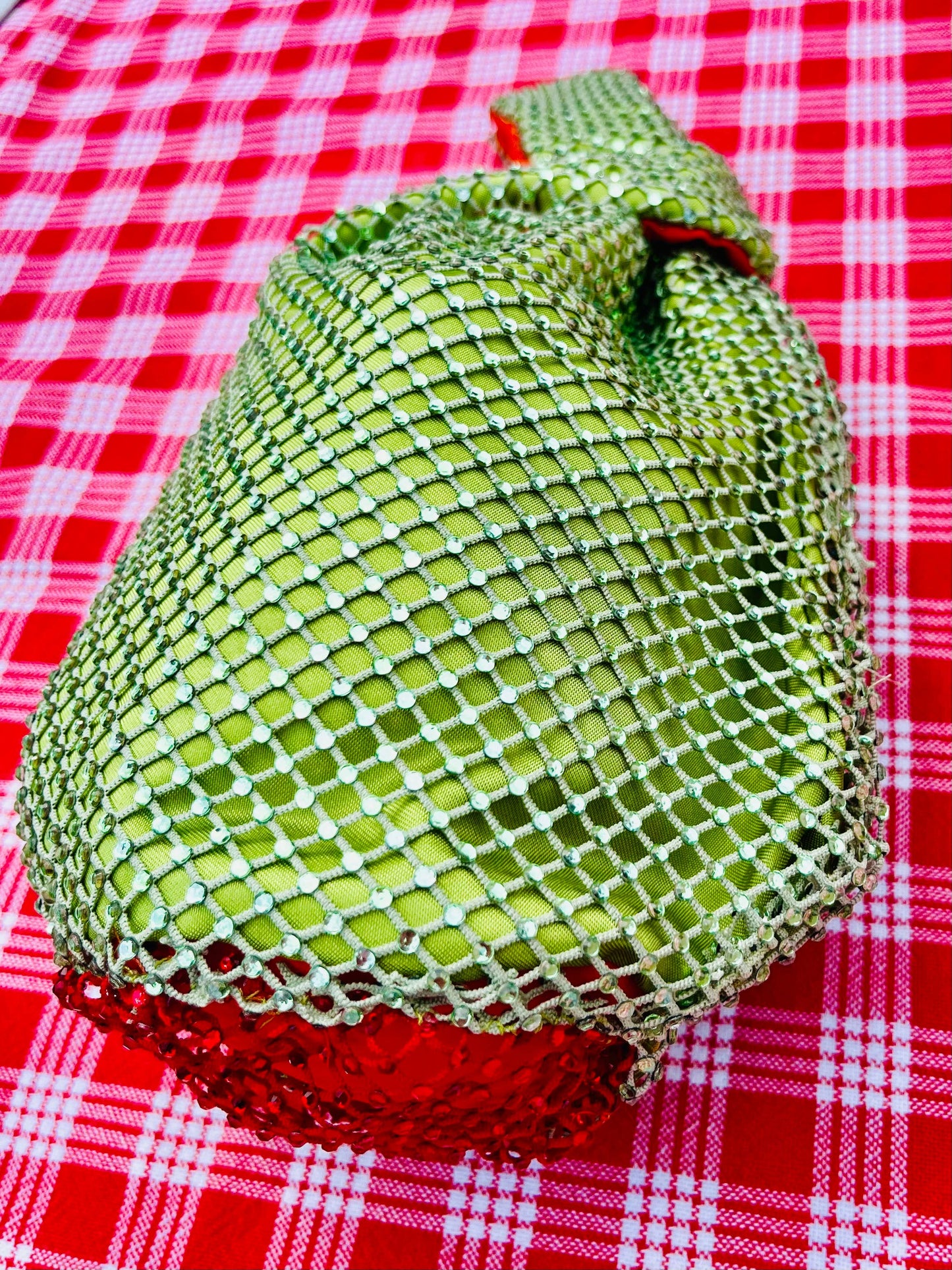 Disco Olive Knot Bag