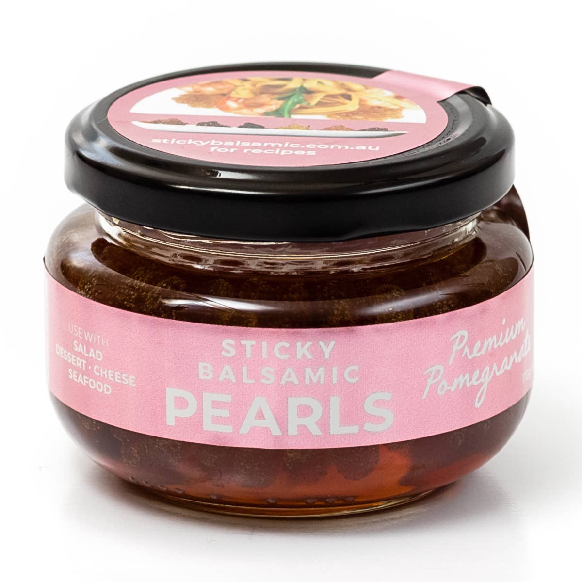 Sticky Balsamic Premium Pomegranate Pearls