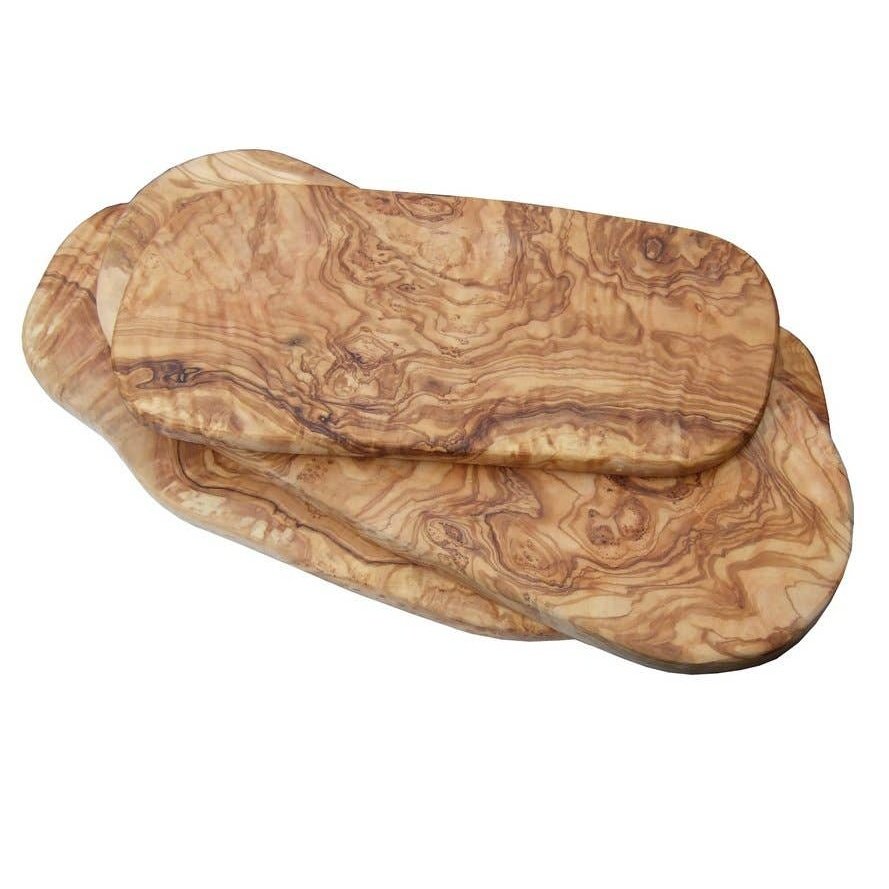 Olive Wood Cutting Board No Handle: 13.5''