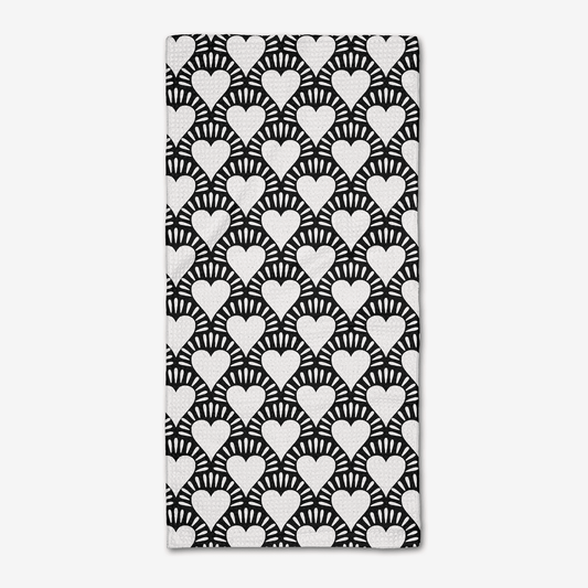 Heartthrob Onyx Bar Towel