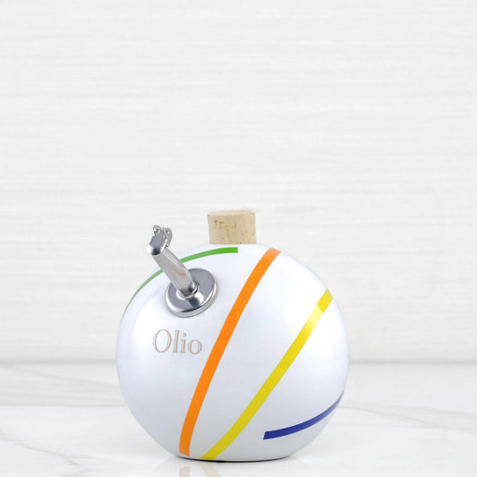 Arcobaleno (Rainbow) Pallina Oil Jug - 7.40 oz