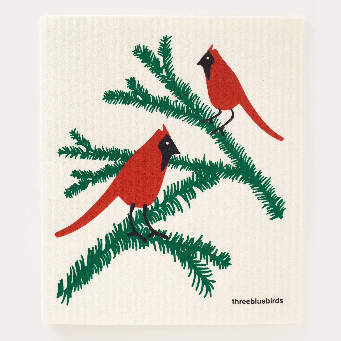 Cardinals Swedish Dishcloth