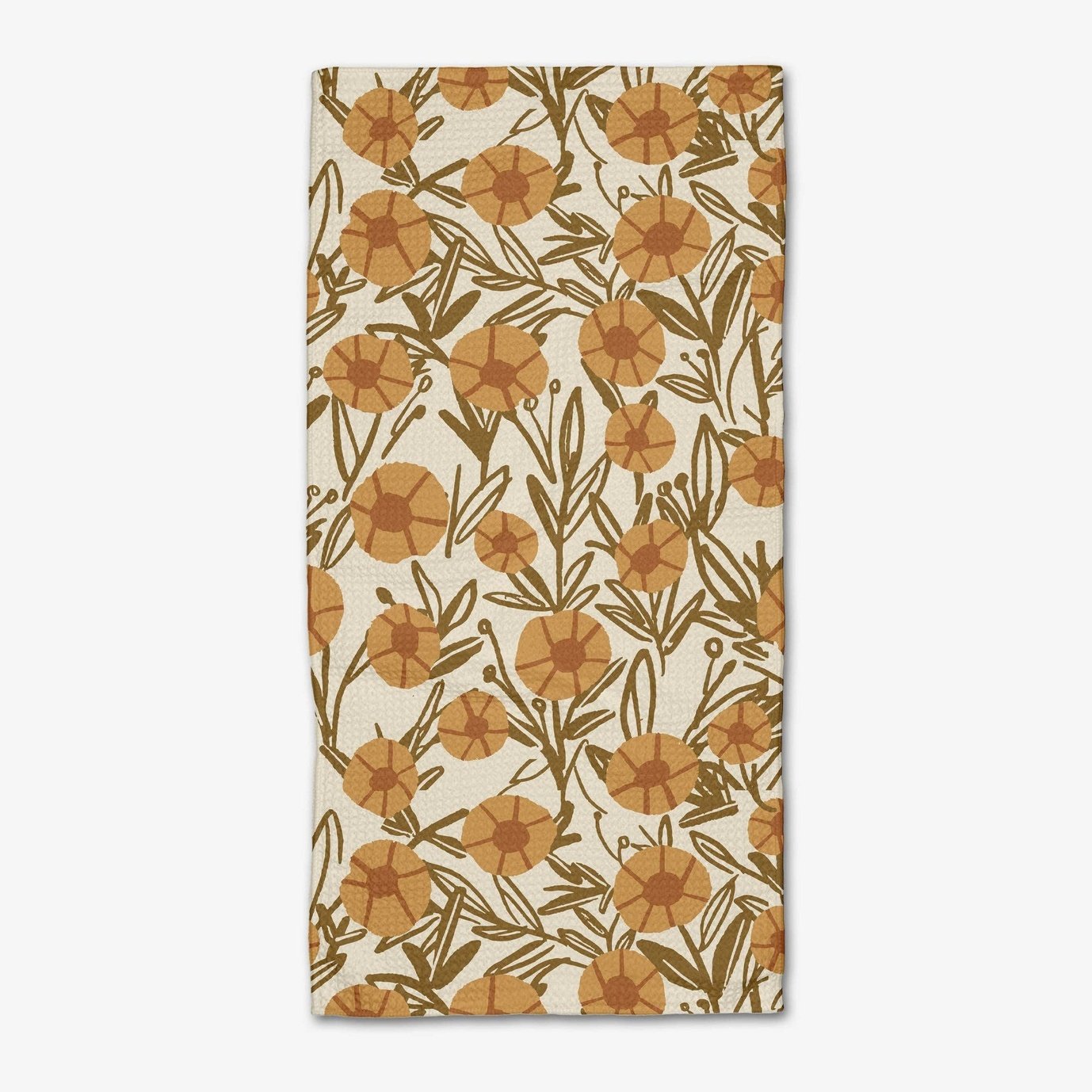 Sunflower Fields Bar Towel