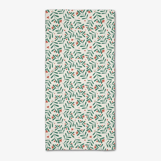 Merry Berry Cherry Red Bar Towel