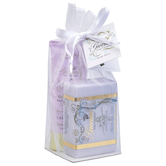 Goat's Milk Soap and Lotion Gift Set: Lavender